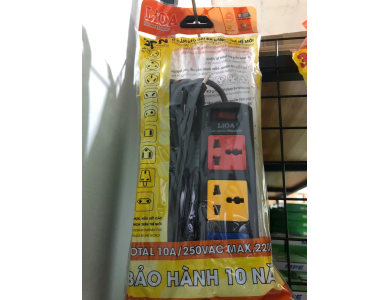 Ổ Cắm 3D Có Nắp Che Dây 5mx2