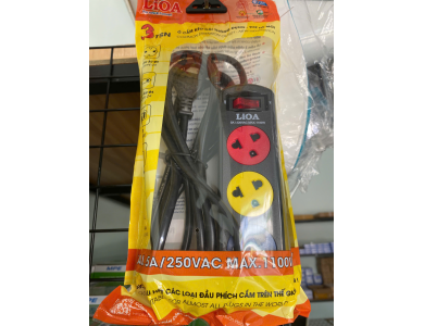 Ổ cắm 3TSN dây 3mx2 5A