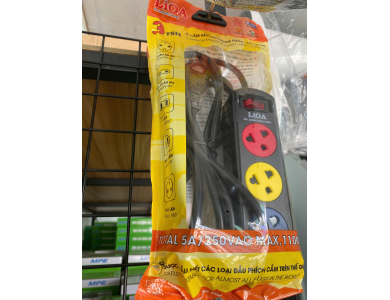 Ổ cắm 3TSN dây 3mx2 5A