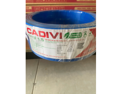 CÁP CADIVI CV/LF-1.5 -0.6/1KV