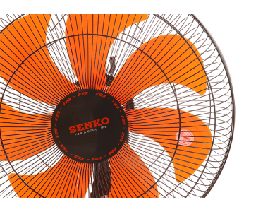 QUẠT LỠ SENKO LỒNG ĐEN CÁNH 7 LÁ F23 (LTS1636)