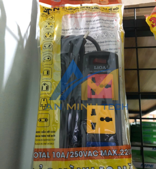 Ổ Cắm 3D Có Nắp Che Dây 5mx2