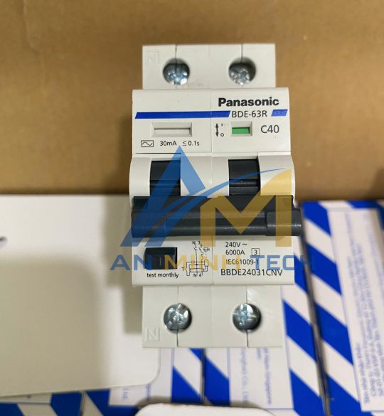 CẦU DAO TÉP CHỐNG GIẬT 2P 40A BBDE24031CNV PANASONIC