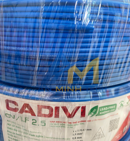 Cáp Cadivi CV/LF-2.5 -0.6/1kV