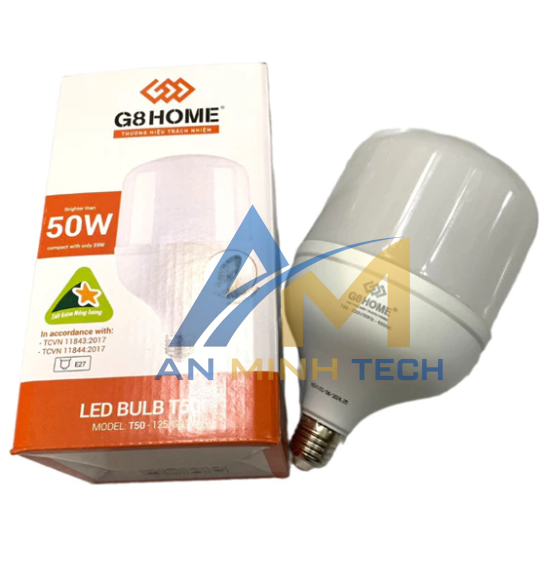 BÓNG LED TRỤ NHÔM G8 HOME T20 – T30 – T40 – T50