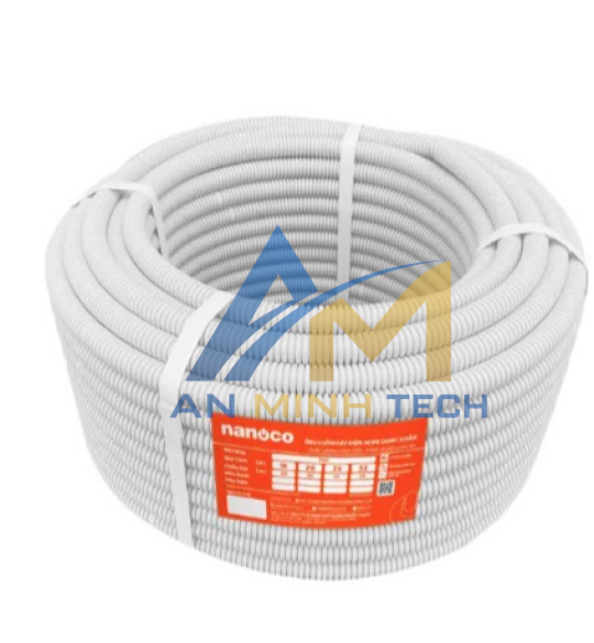 ỐNG LUỒN DÂY MỀM PHI 20 MÀU TRẮNG, DÀI 50M, FRG20W NANOCO