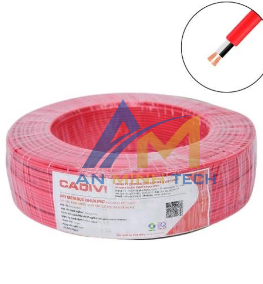 CÁP CADIVI VCMO/LF-2X2.5 -300/500V