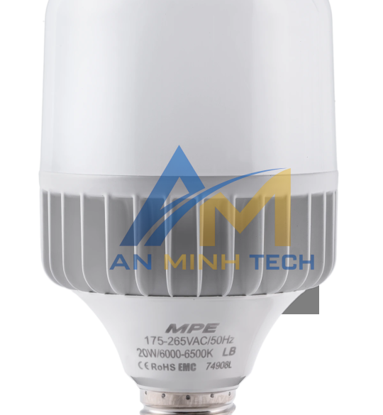 ĐÈN LED BULB 20W TRẮNG LB-20T (LB20T) MPE