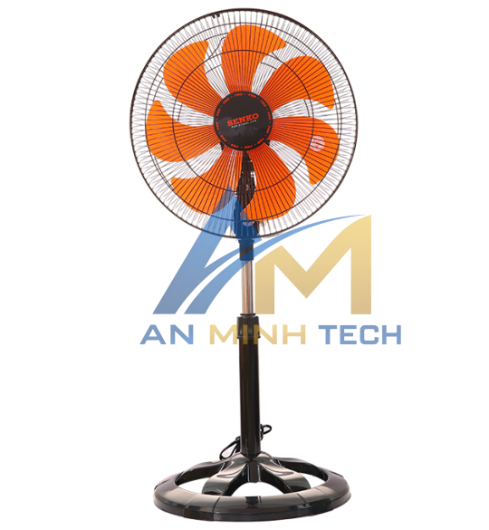 QUẠT LỠ SENKO LỒNG ĐEN CÁNH 7 LÁ F23 (LTS1636)