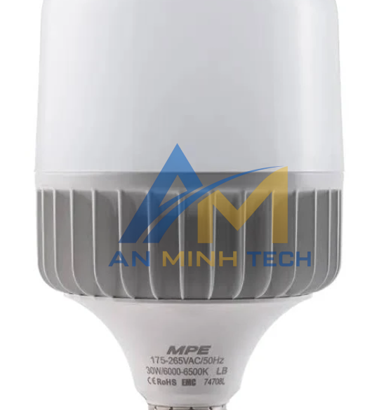 ĐÈN LED BULB 30W TRẮNG LB-30T (LB30T) MPE