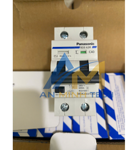 CẦU DAO TÉP CHỐNG GIẬT 2P 40A BBDE24031CNV PANASONIC