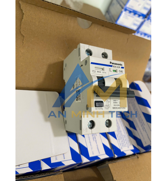 CẦU DAO TÉP CHỐNG GIẬT 2P 40A BBDE24031CNV PANASONIC