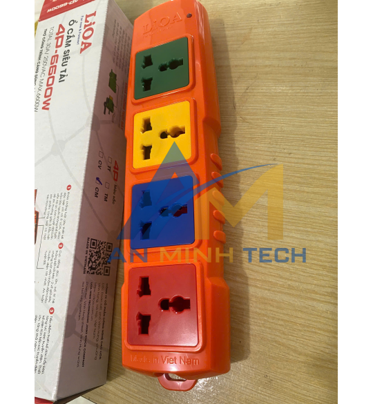 Ổ CẮM SIÊU TẢI ĐA NĂNG 4P-2DN