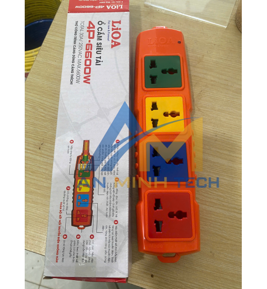 Ổ CẮM SIÊU TẢI ĐA NĂNG 4P-2DN