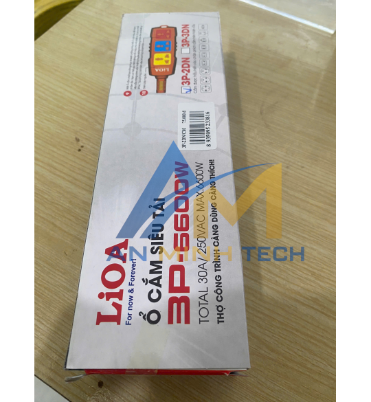 Ổ CẮM SIÊU TẢI ĐA NĂNG 3P-2DN